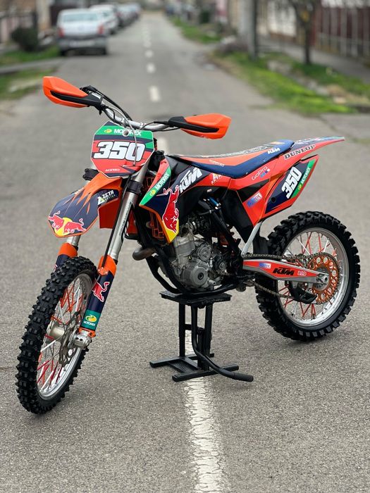 Vând KTM 350 SX-F injecție impecabilă 2014/Pornire buton 2950€neg!
