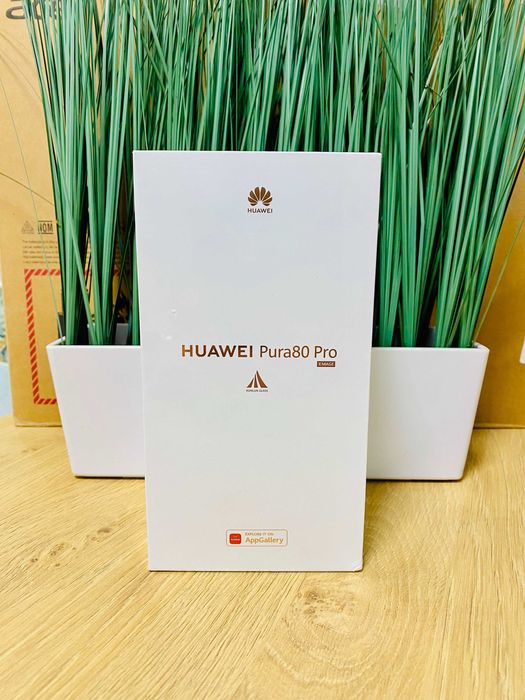 ЧИСТО НОВ !!! Huawei Pura 80 Pro, 512GB, 12GB RAM, Glazed Red