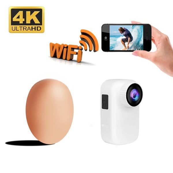 Супер мини спортна камера 4K/30FPS С WIFI и тъч скрийн /SPK062/
