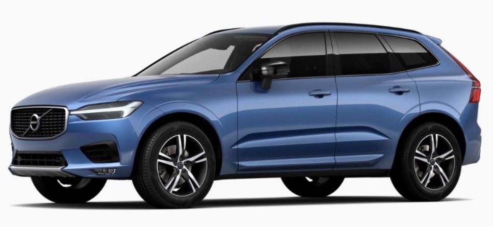 SET Jante aliaj Volvo 19" Matt Black DiamondCut + anvelope Michellin