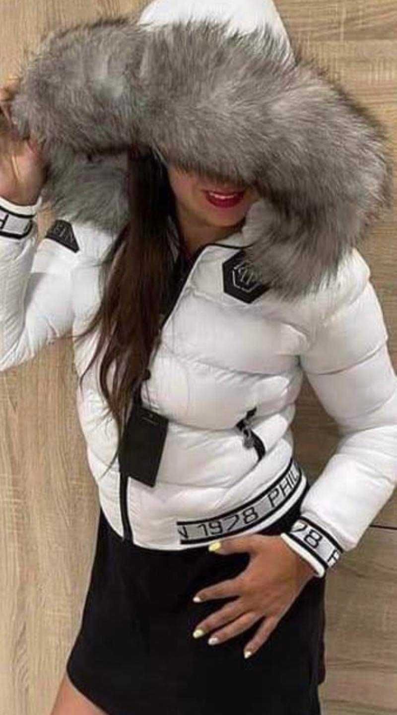 Geaca dama PP cu blana naturala vulpe