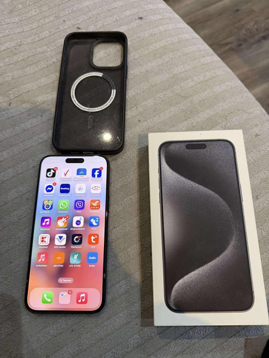 Iphone 15 pro max с гаранция