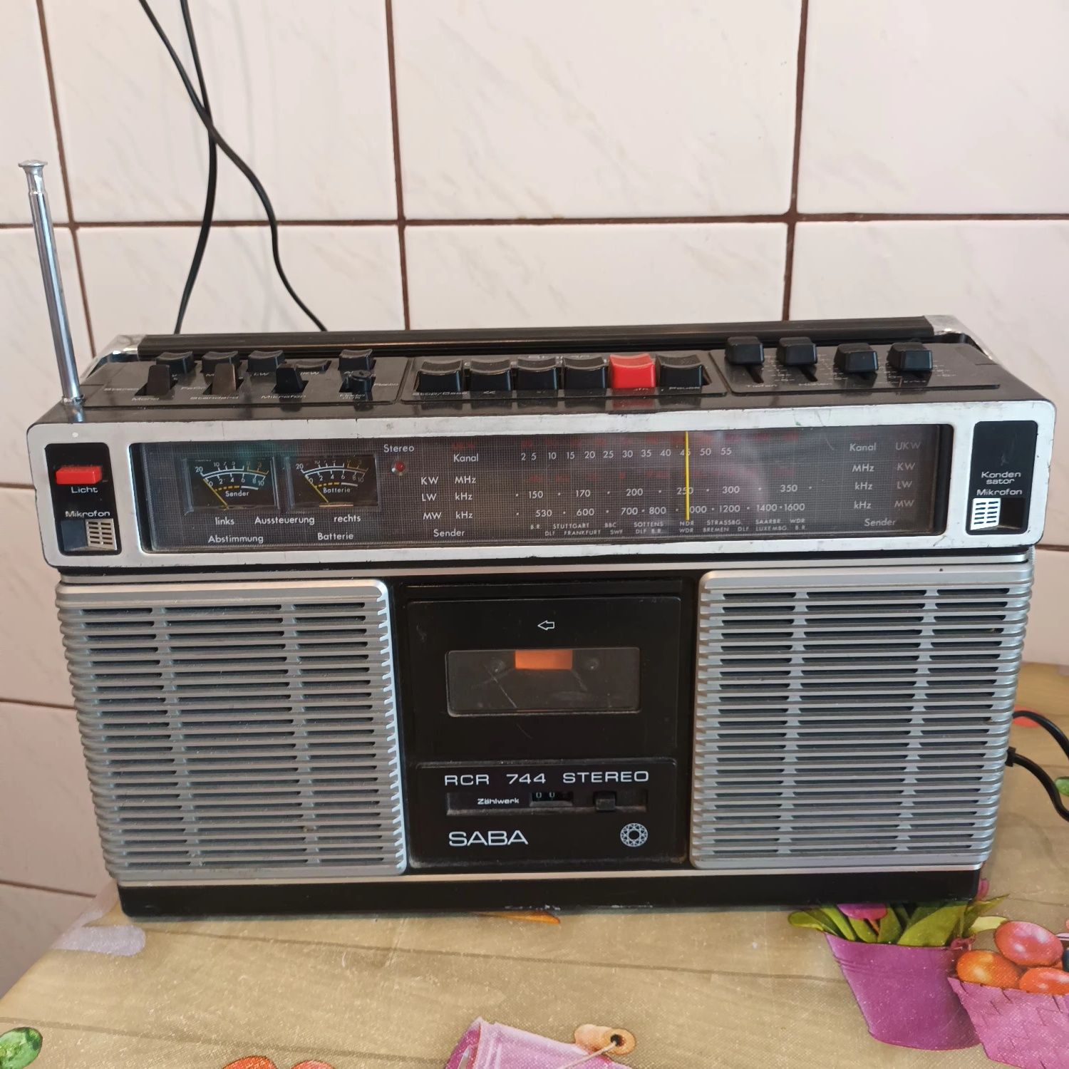 Radiocasetofon Grundig Euromatic Siemens