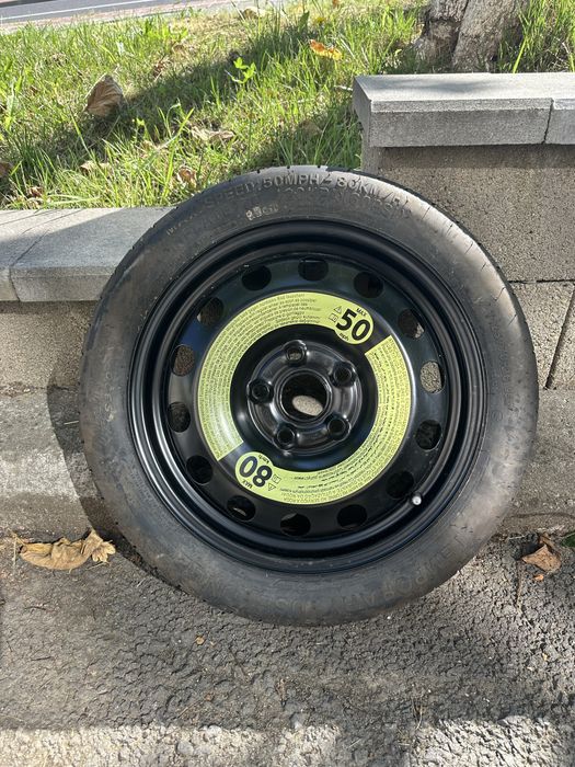 Roata rezerva Slim 5x112 T125/60R16