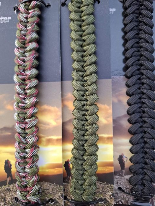 Гривна за оцеляване от паракорд с ножче