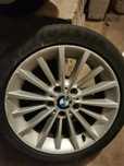 Jante originale BMW cu cauciucuri aproape noi  225 /45 R17