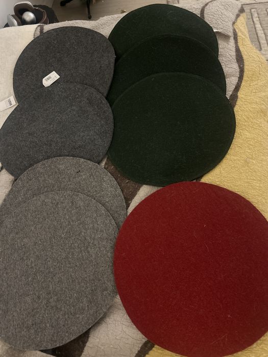 Круглые сиденья из войлока tumar диаметр 40см