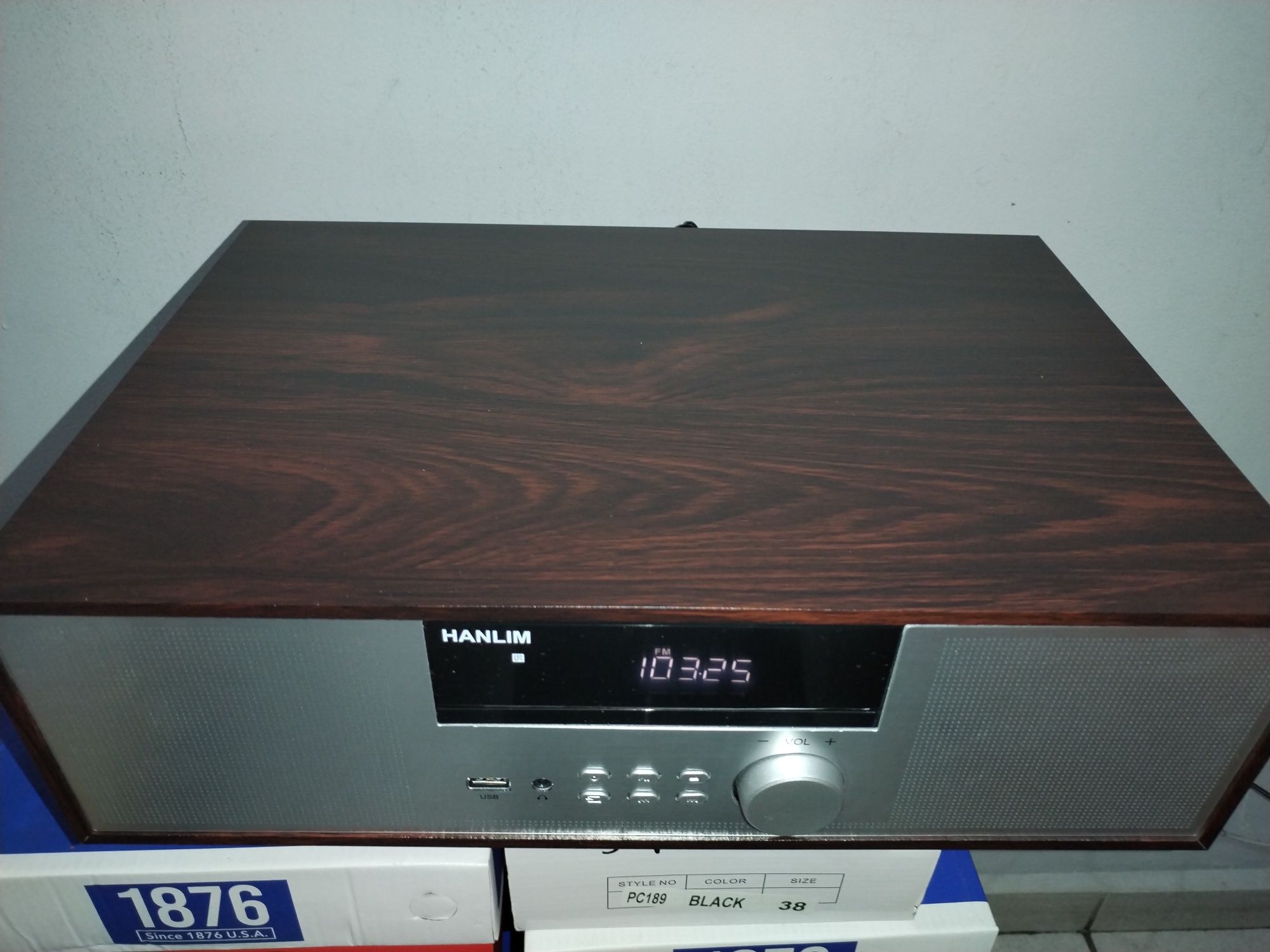 Винтидж стерео уредба HANLIM HL-816 CD, FM, Bluetooth/AUX/USB