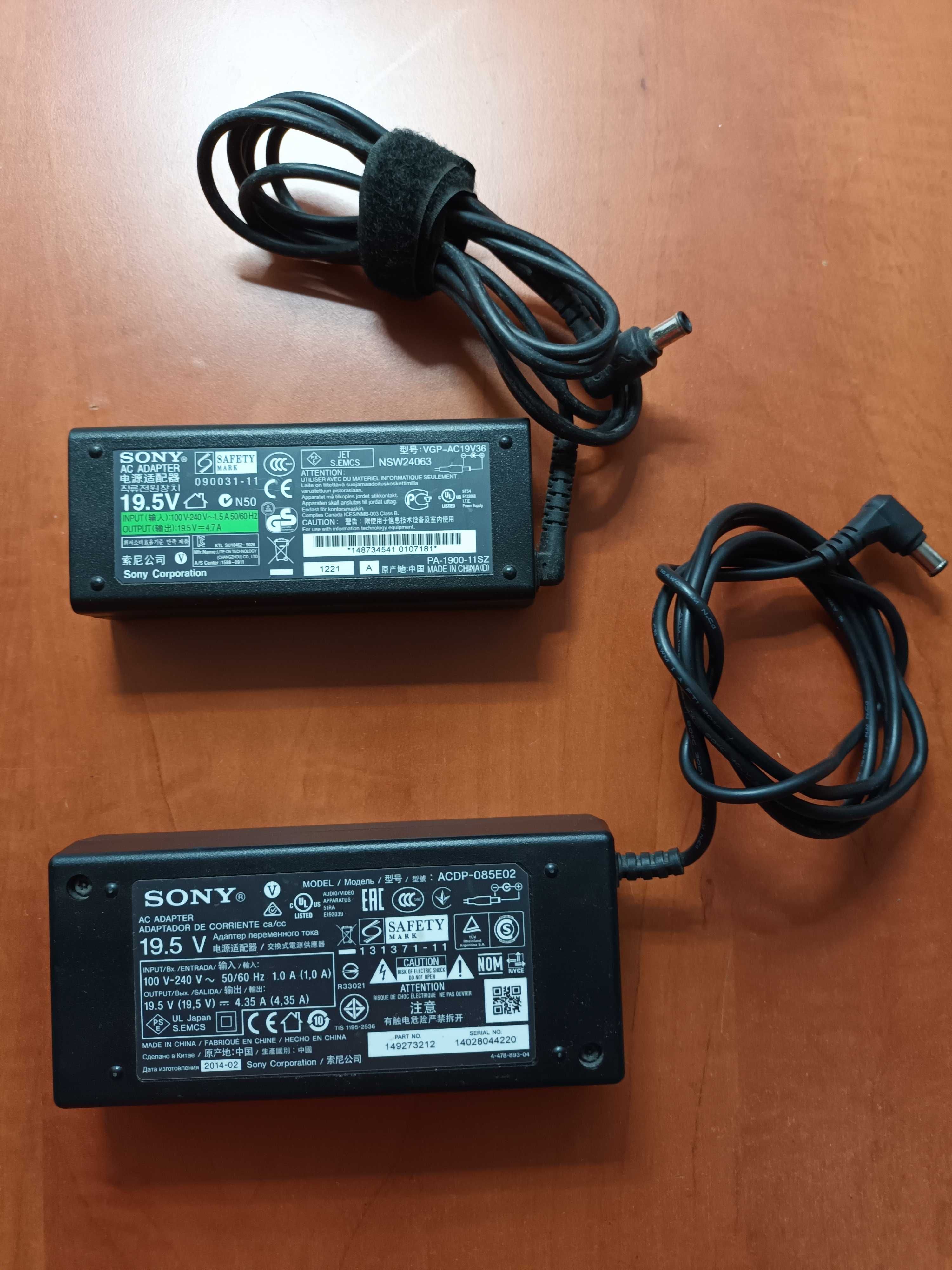 Alimentator incarcator laptop televizor Sony 19.5V 4.35A 4.7A