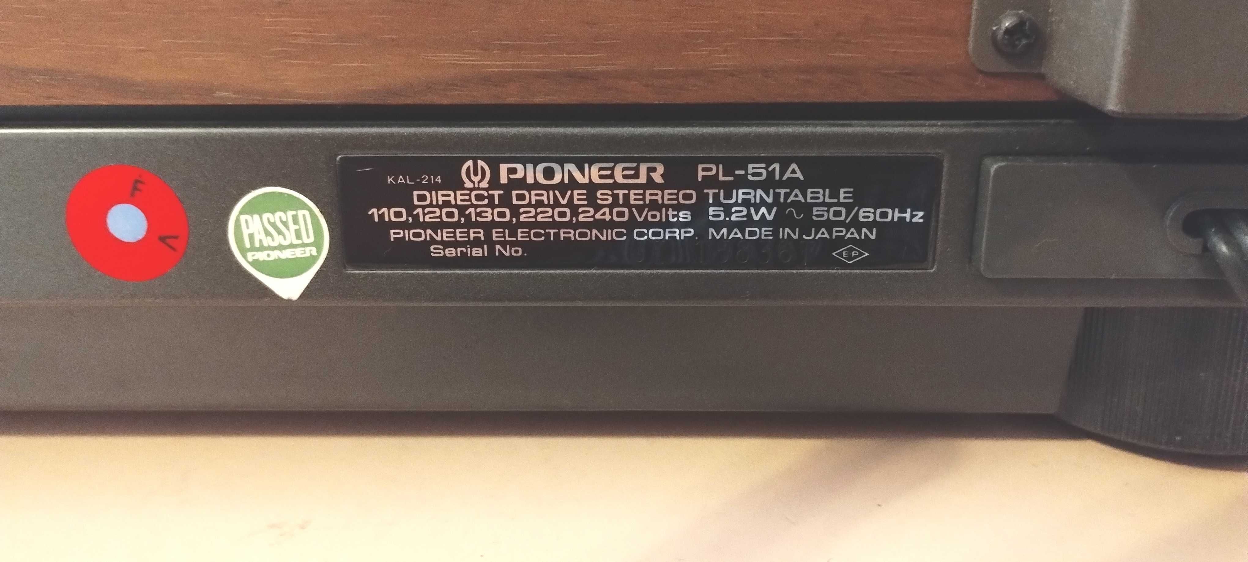 muzica pickup Pioneer PL51A