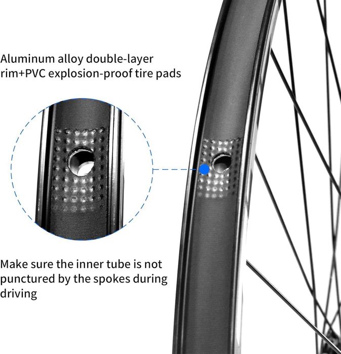 ZTZ 26" Задна алуминиева капла, колело за планински велосипед