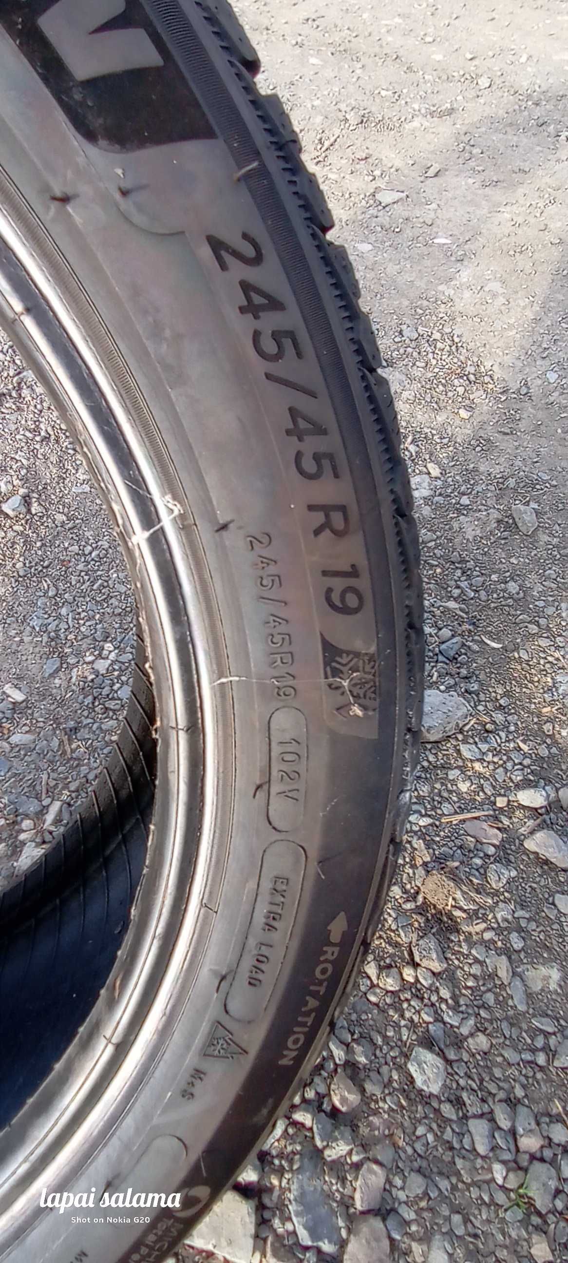 Нови гуми за кола 245/45-R19. Марка MICHELIN.!! 70 на  бройка