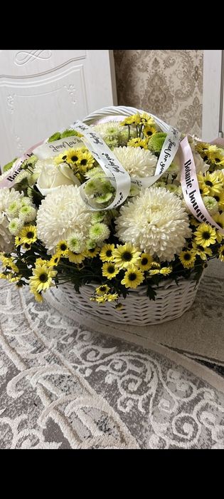 Продается корзина цветов