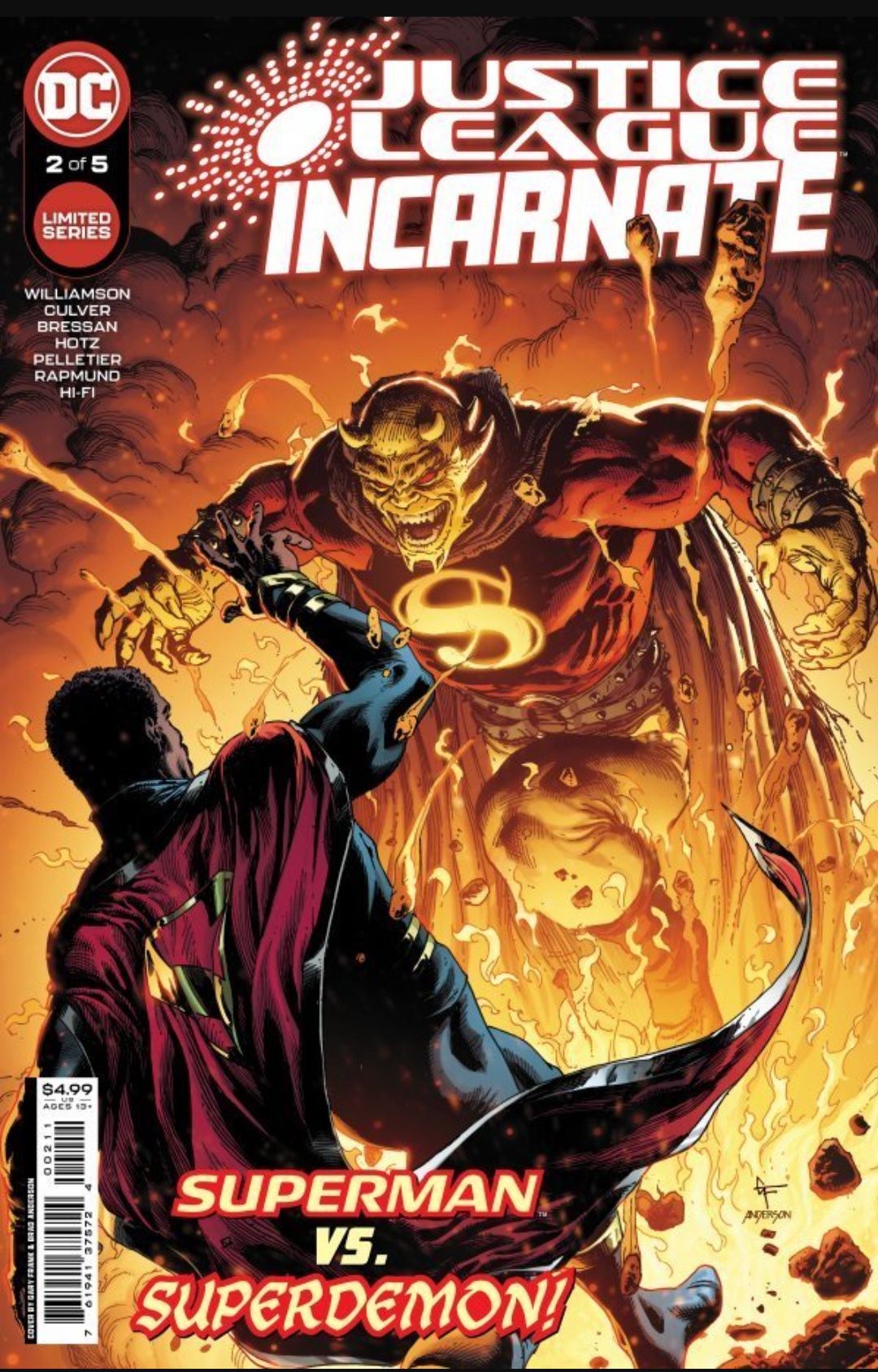 DC comics : Justice league incarnate 1 to 5. Нови и запечатани !
