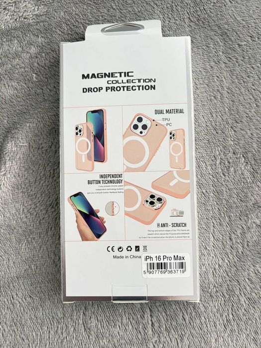 Husa roz TPU - iPhone 16 Pro Max - MagSafe