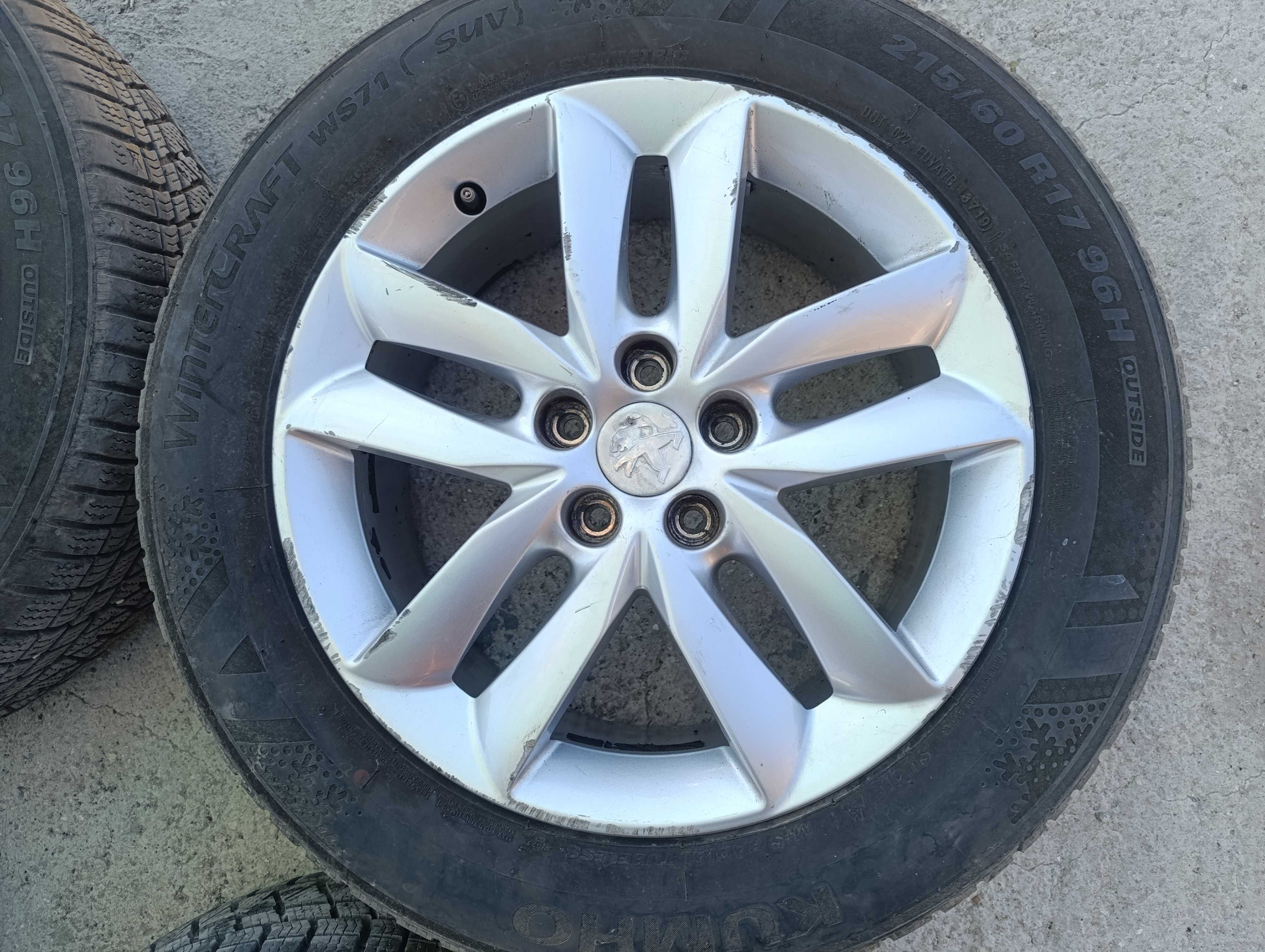 Джанти гуми  17"  5 х 108   - Пежо, Ситроен / Peugeot , Citroen