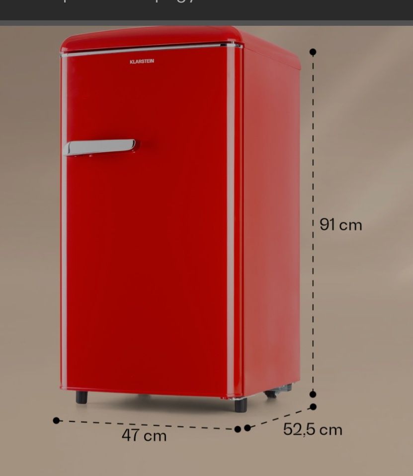 Ретро фризер Klarstein 60L