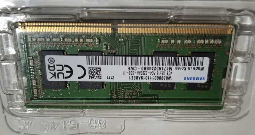 Memorie RAM laptop SODIMM 4GB DDR 4 3200MHz CL22