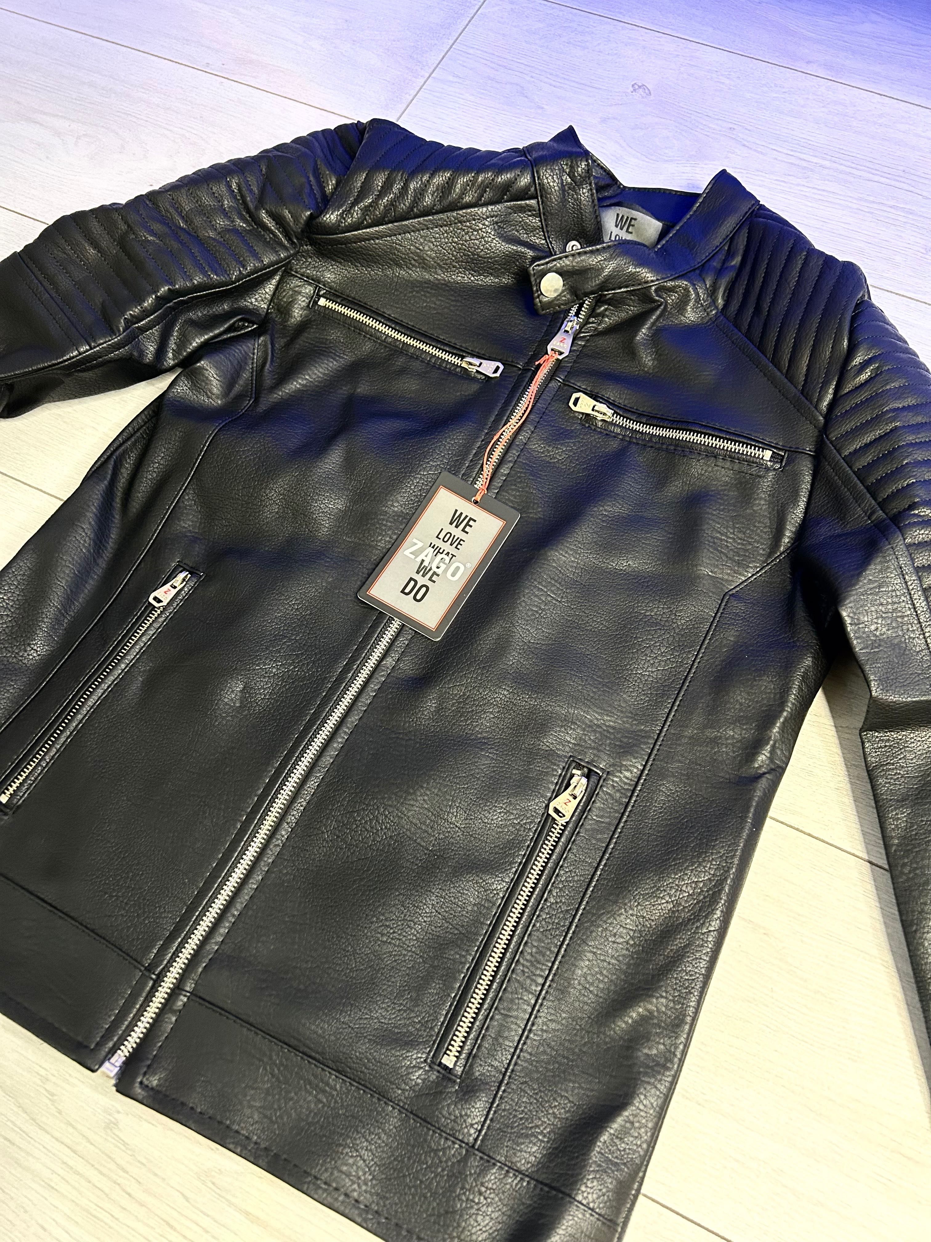 Jachete piele căptușită interior catifea model 2024