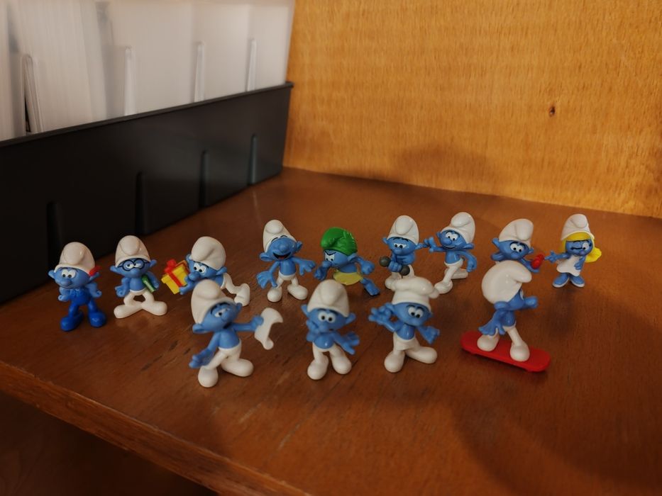 Colectie figurine Strumf Strumfii Kaufland strumfi