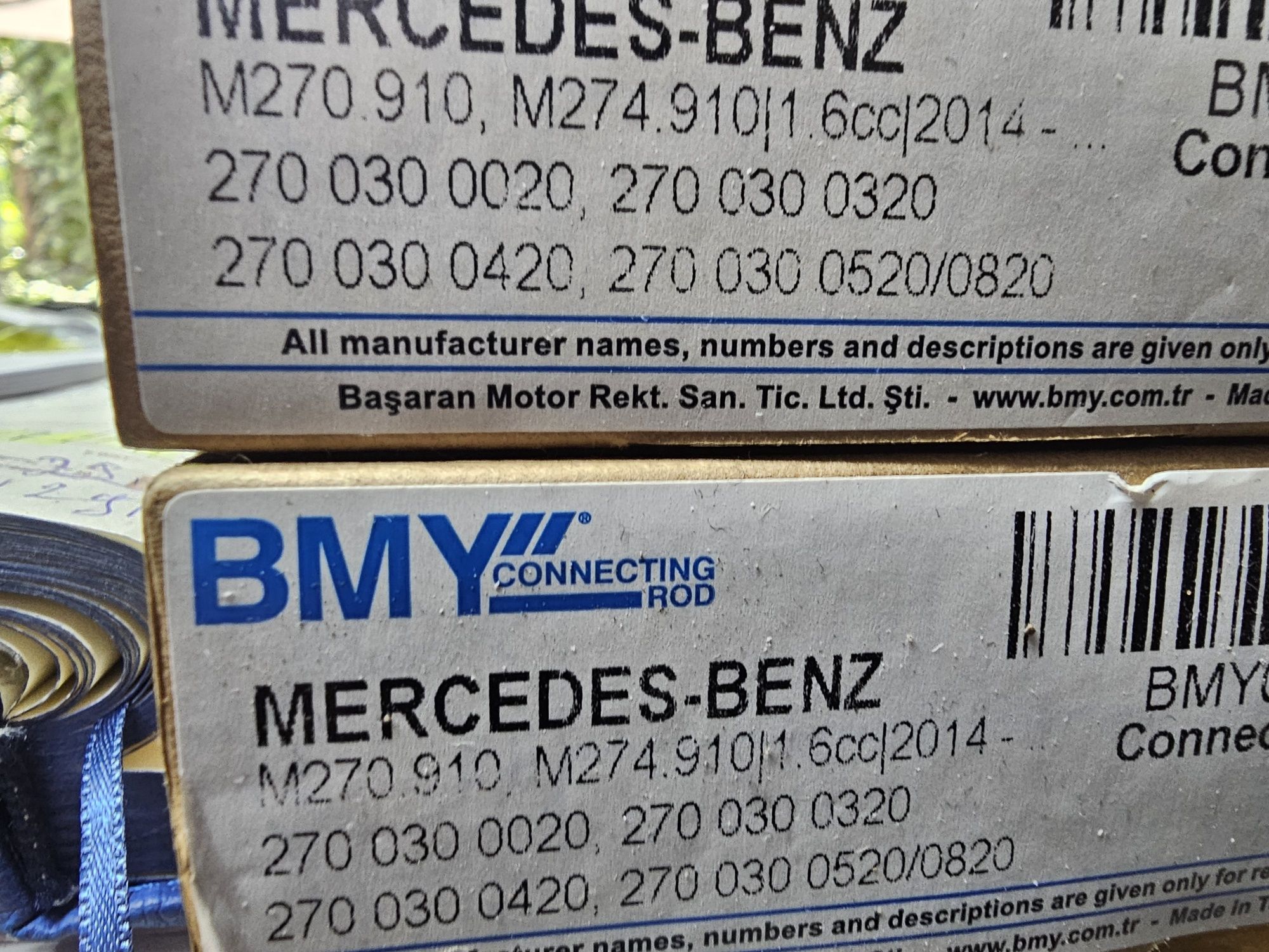 биела за Mercedes M270910./M274910