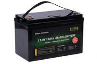 Baterie solara rulota litiu, 12V 150Ah - BMS 100A, Display, 5 ani