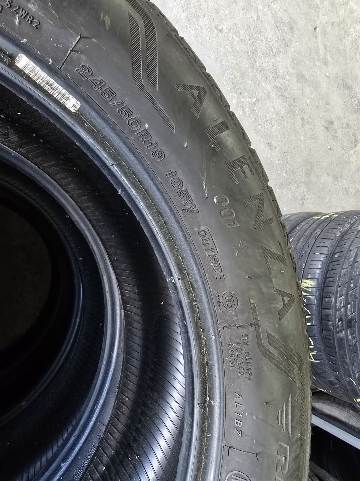 4x 245/50/19 VARA BRIDGESTONE Stare impecabila