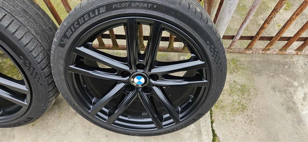 4бр. Алуминиеви джанти с гуми за BMW 5x120 4x9J ET37