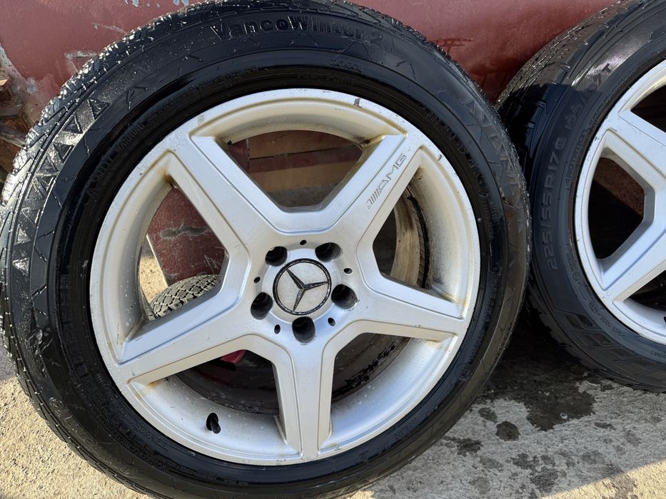 225 55 R17 C jante Mercedes AMG anvelope iarna M+S
