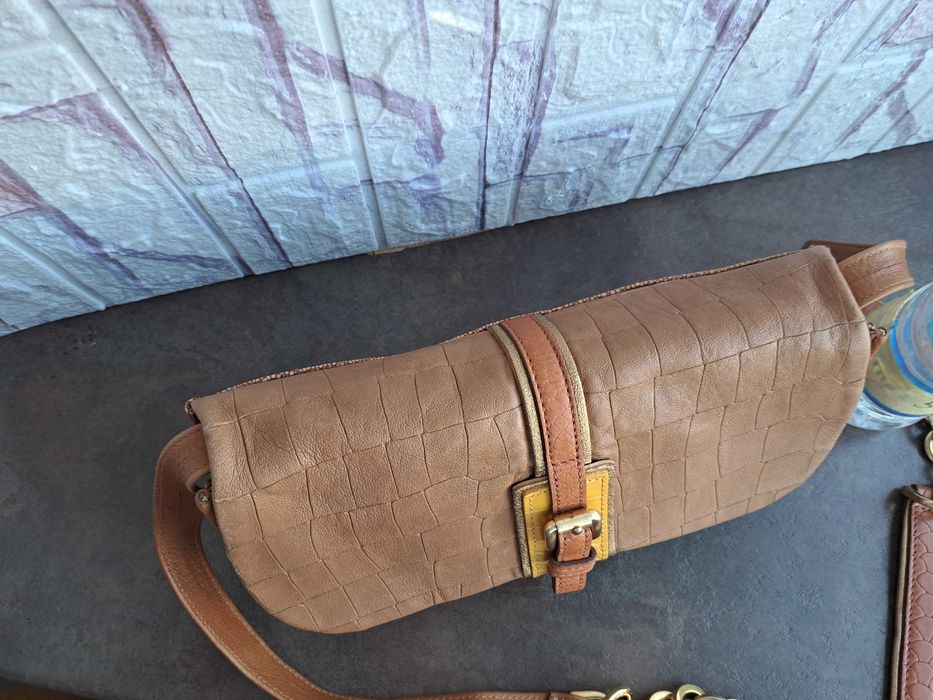 дамска  чанта,Longchamp,малка кожена чантичка-естествена кожа