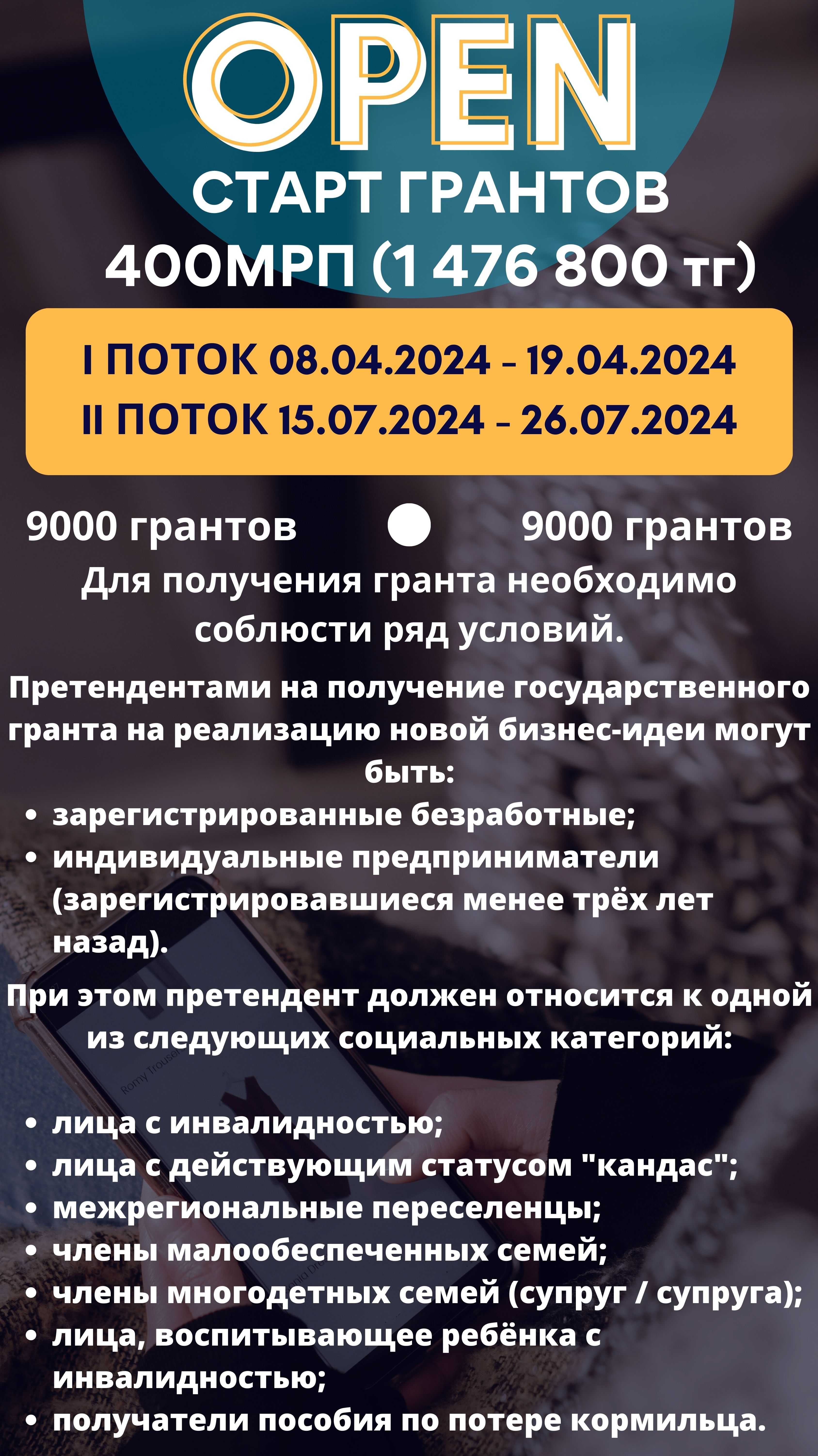 Бизнес план, гранты, 400 МРП, Zhas Project (жас проджект), Даму