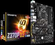 Дъно Z370P-D3 + Процесор i5-8400