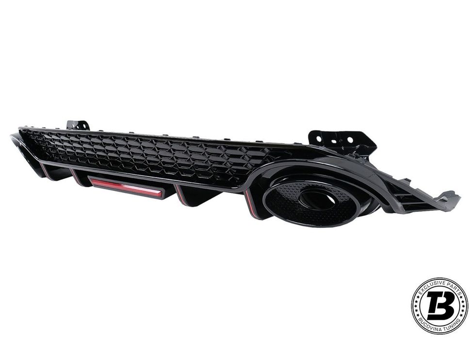 Difuzor Bara Spate compatibil cu Audi A3 8Y Hatchback S3 Design