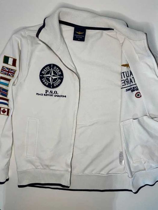 Aeronautica Militare , bluza cu fermoar, marime S