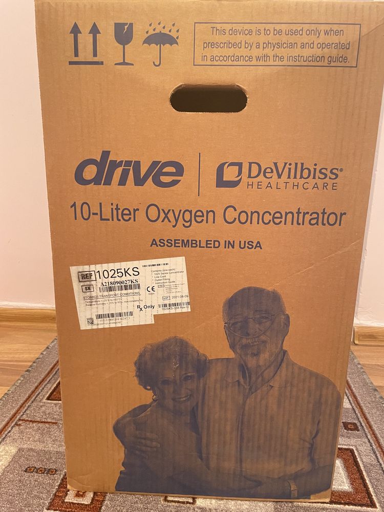 Concentrator de Oxigen Compact 1025, Drive DeVilbiss 10L