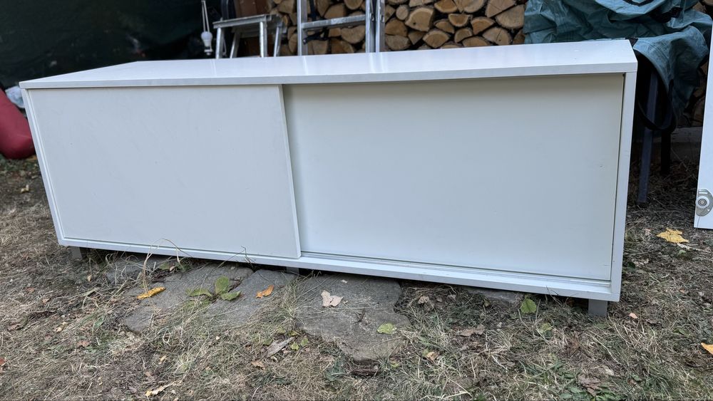 MDF шкафове с плъзгащи врати, 2 бр. 50х50х160