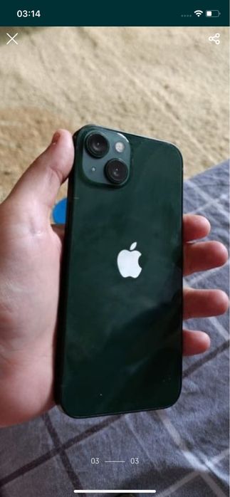 Iphone 13 зеленого цвета