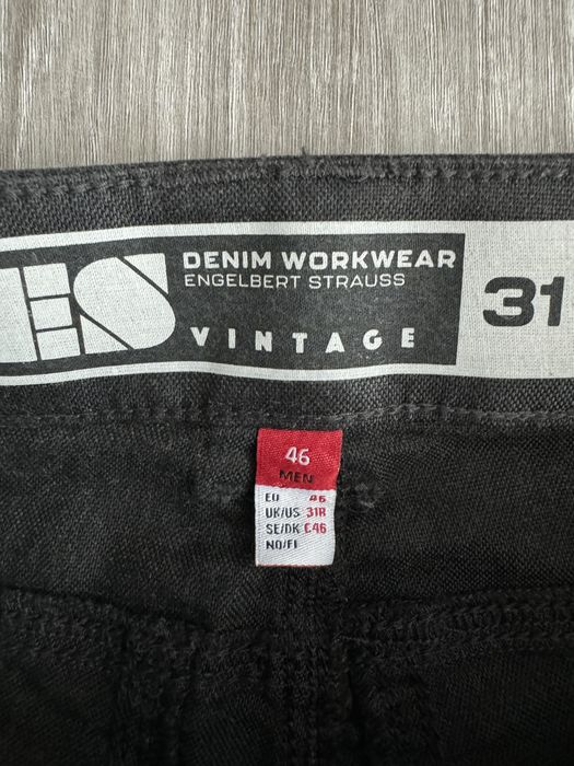 Pantaloni scurti barbati Engelbert Strauss Denim Vintage marimea 46