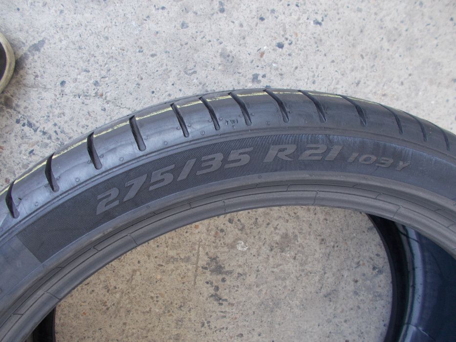 2 anvelope vara RunFlat pirelli 275 35 21 profil 5,5mm Dot 2017