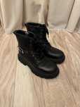 Ghete piele Lumberjack marimea 33