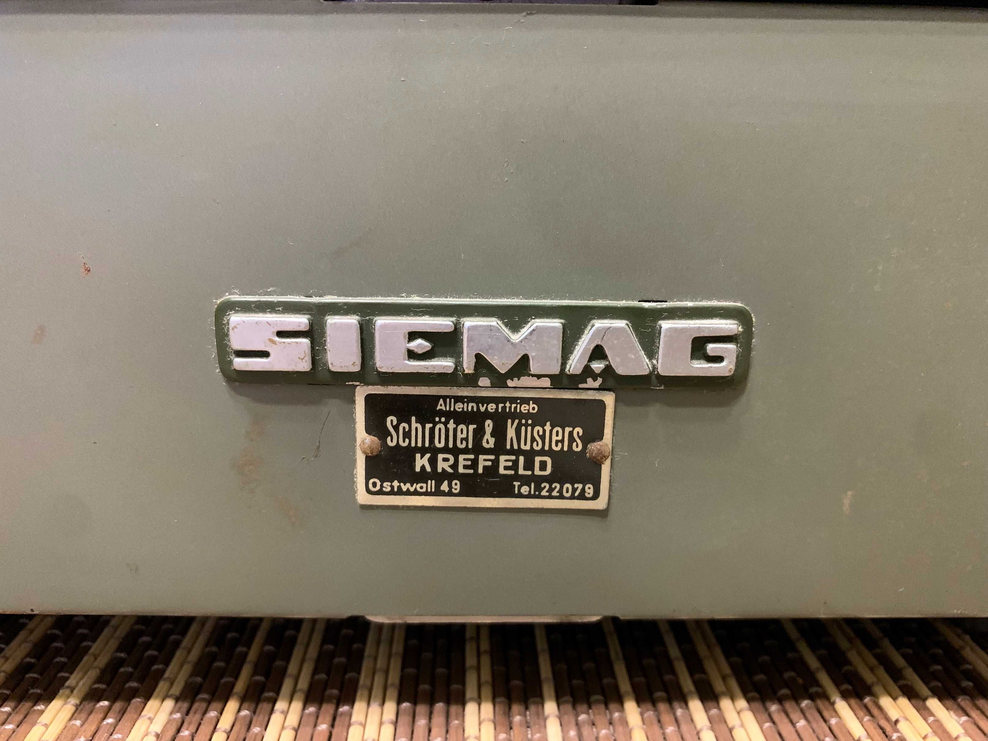 Masina de scris mecanica Siemag , anii 40 germania - vintage