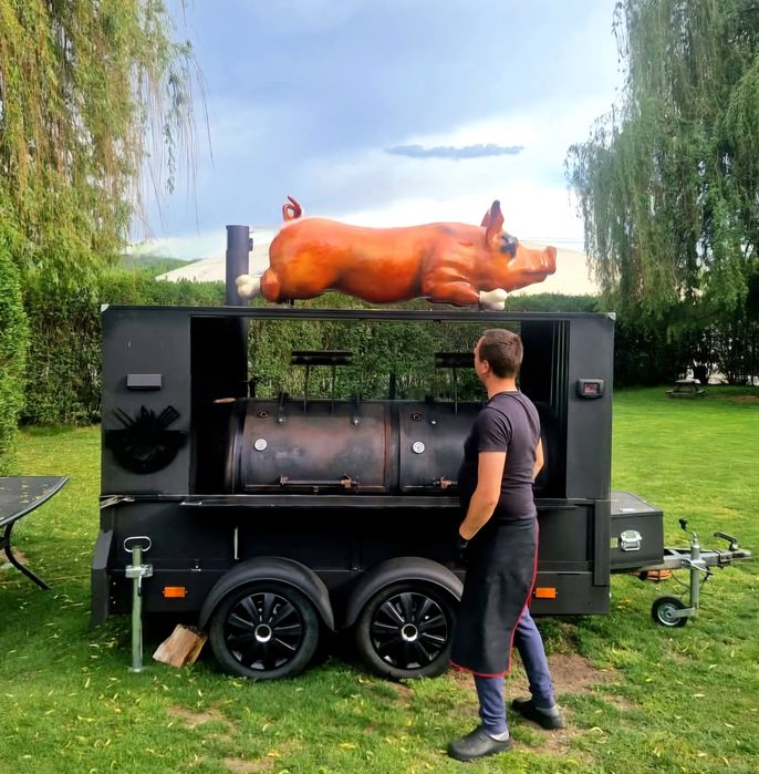 Grill, BBQ, Gratar, fastfood, street food, gratar remorca,foodtruck