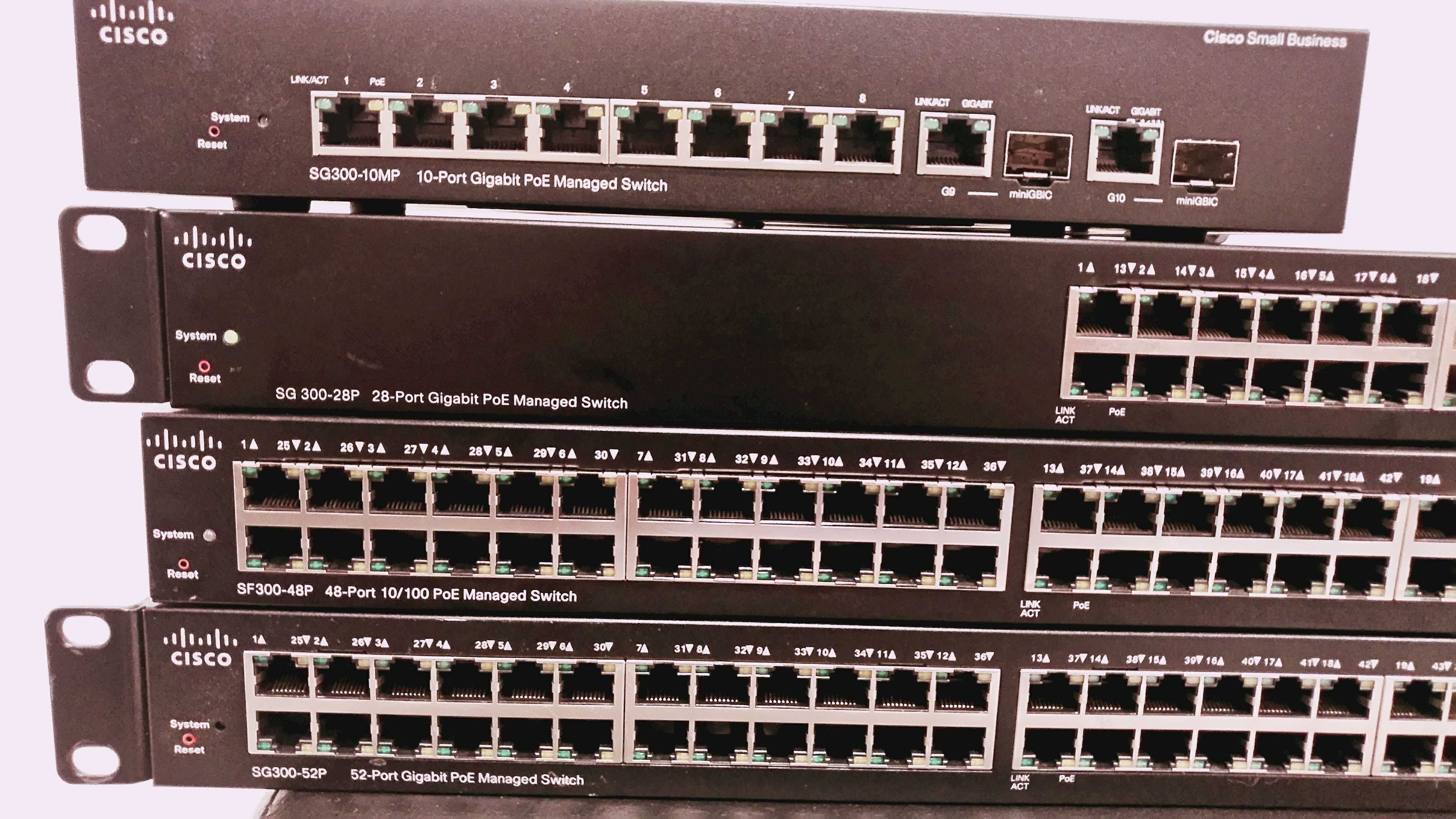 Cisco SG300-52P 52 Port Gigabit PoE