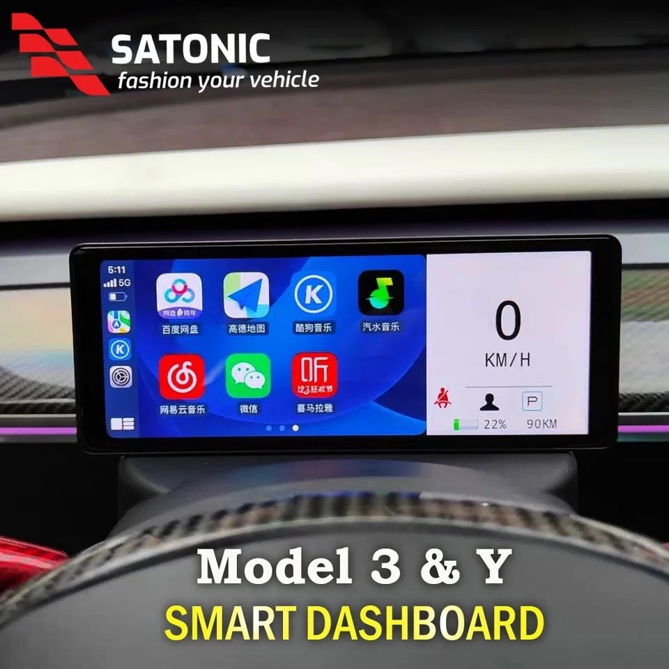 Dashboard ScreenTesla Model 3/Y