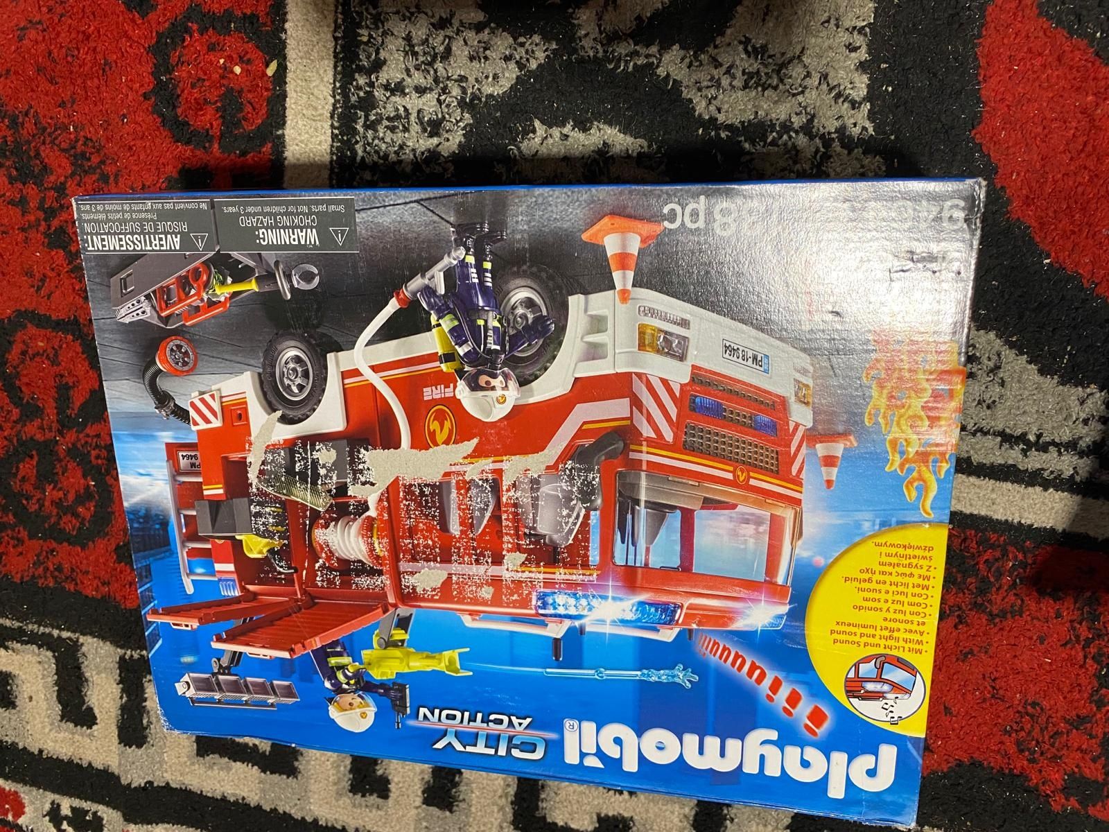 Playmobil city mașina de pompieri noua