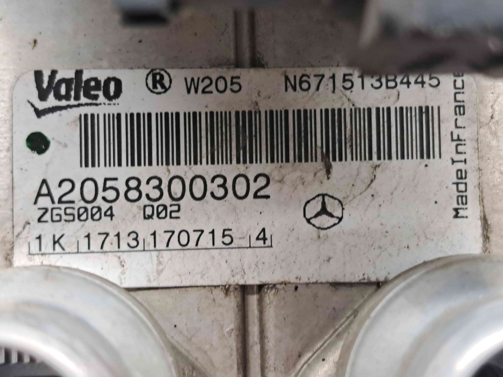 Supapa presiune Mercedes Clasa C (W205) [Fabr 2014-prezent] A20583003