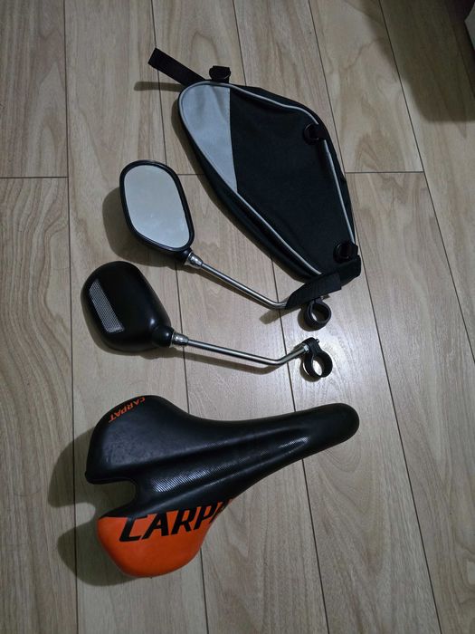 Sa bicicleta Carpat sport, oglinzi bicicleta si geanta