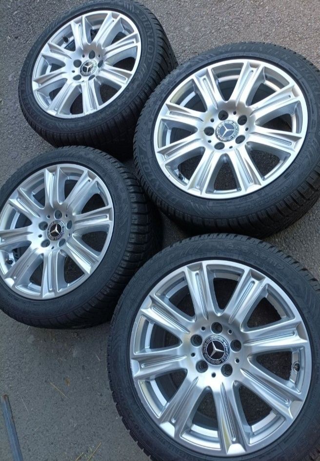 17" оригинални алуминиеви джанти за Mercedes E212/211/C klass...
