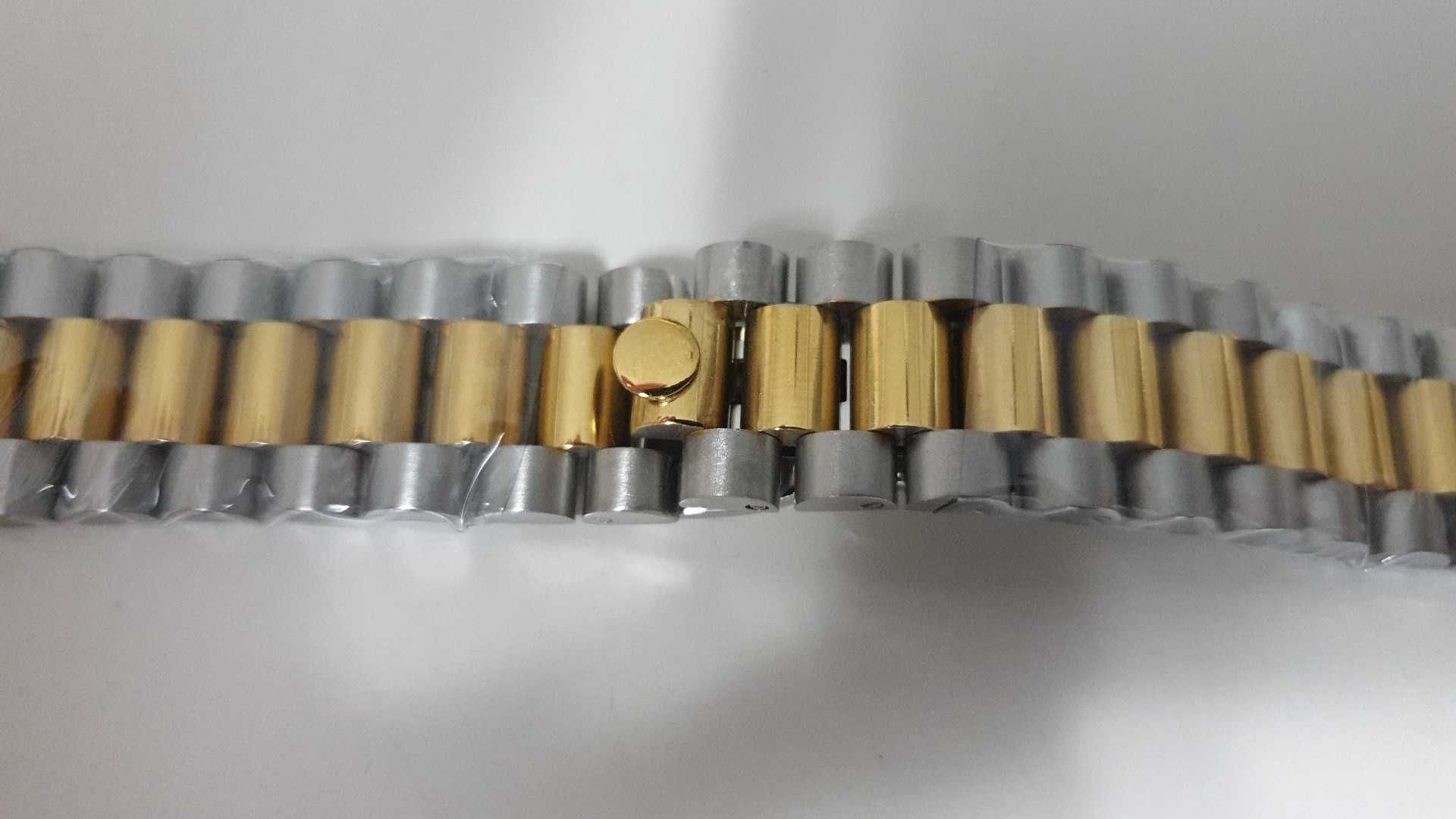 Bratara jubilee tip Rolex cu inchizatoare otel 20mm