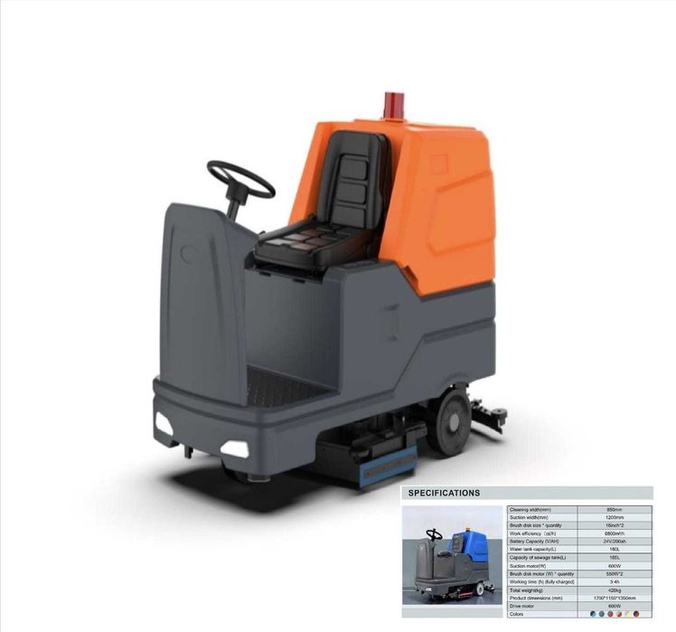 Masina de curatat pardoseli industriala